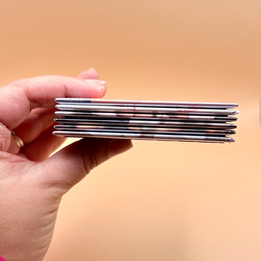 Rectangle Custom Photo Magnets | sets of 4-12 | 65mm x 90mm