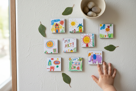 Custom Fridge Magnets for Kids' Artwork