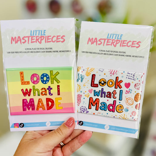 Little Masterpieces – “Look What I Made” Magnet