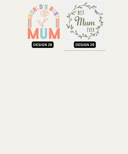 Mum Fridge Magnets | Pre-Made Magnet Designs