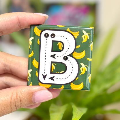 Write & Wipe Alphabet Magnets – Reusable A–Z Learning Set for Kids