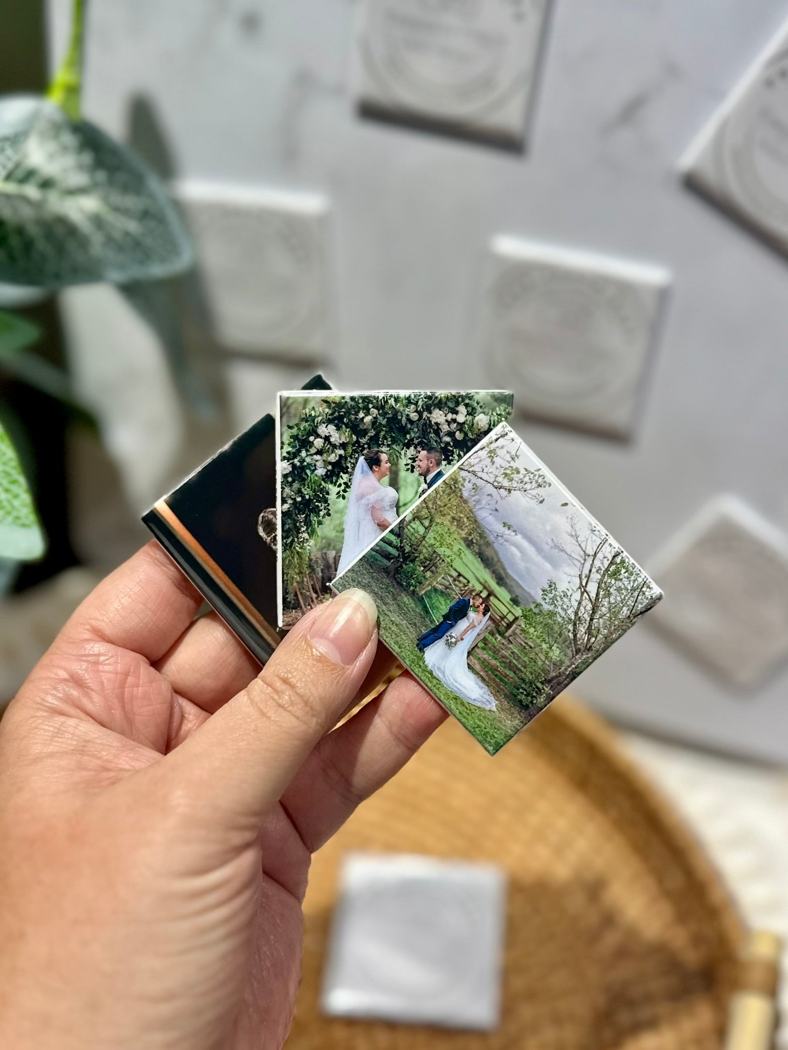 Personalised Photo Fridge Magnets: Custom Keepsake Gift (5cm)