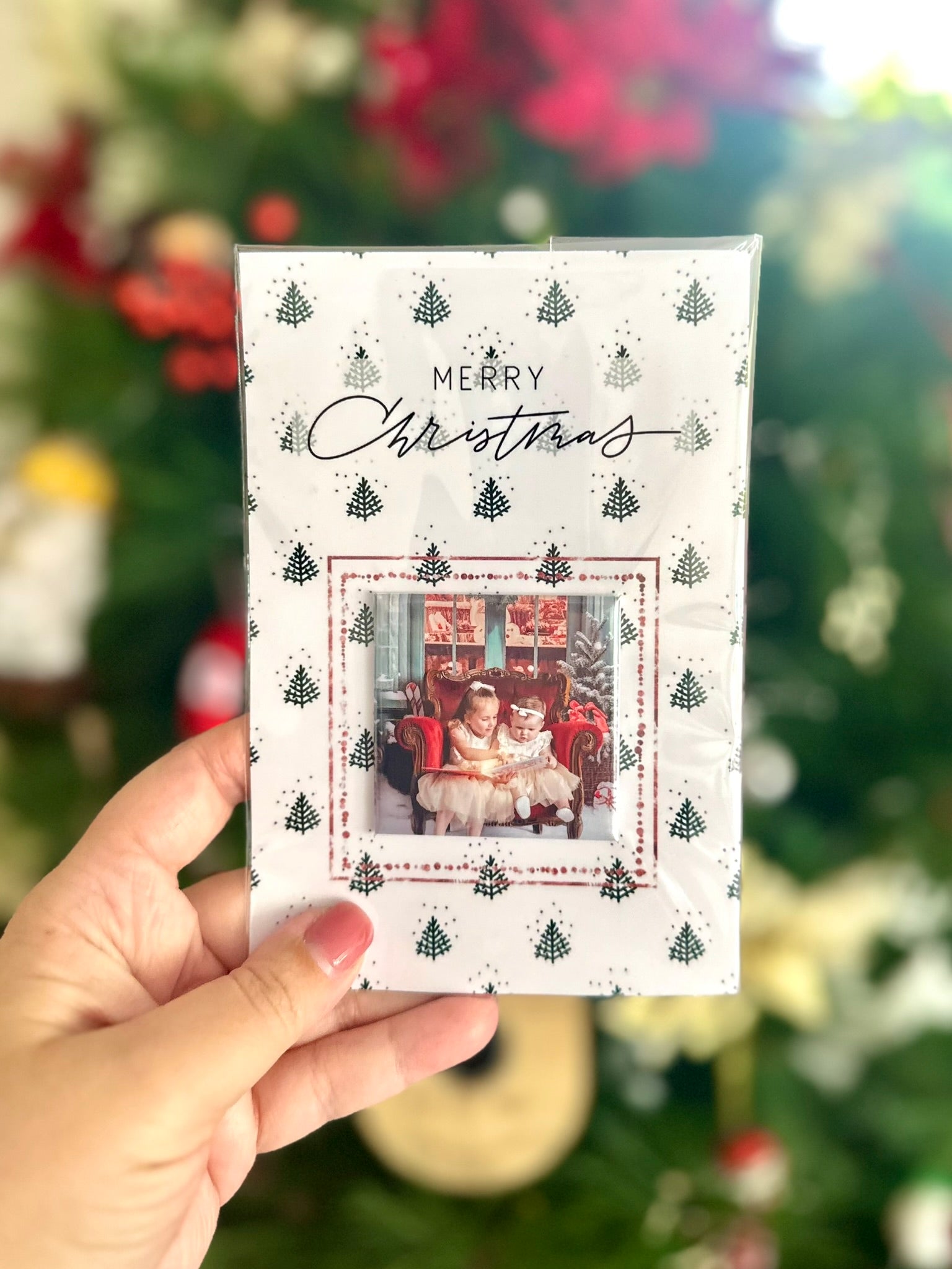 Christmas Photo Magnet Pack  – Personalised Fridge Magnet Set