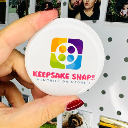 Round Custom Photo Magnets| sets of 4-12 | 58mm